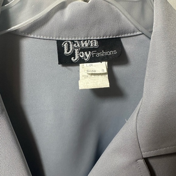 Vintage Women's Gray Blazer Jacket - Picture 4 of 4